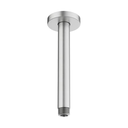 Kibi Circular 8 Ceiling Mounted Shower Arm - Brushed Nickel SA0801BN